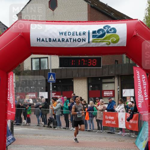 04.05.2025 - 8. Wedeler Halbmarathon Felixshl http://msf.ph/oto/7815194 04.05.2025 11:17:36 Ziel 1207 meine-sportfotos.de