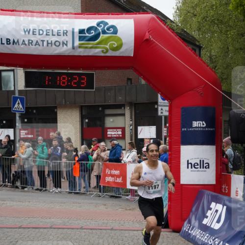 04.05.2025 - 8. Wedeler Halbmarathon Felixshl http://msf.ph/oto/7815219 04.05.2025 11:18:21 Ziel 1197 meine-sportfotos.de
