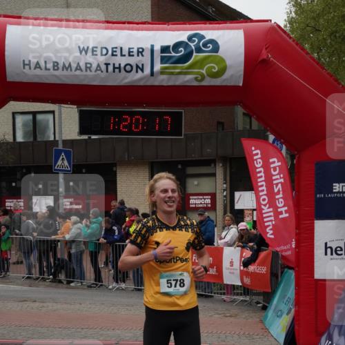 04.05.2025 - 8. Wedeler Halbmarathon Felixshl http://msf.ph/oto/7815579 04.05.2025 11:20:15 Ziel 578 meine-sportfotos.de