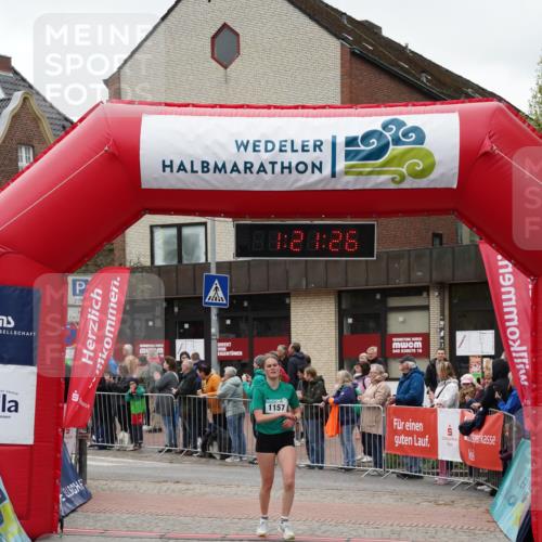 04.05.2025 - 8. Wedeler Halbmarathon Felixshl http://msf.ph/oto/7816099 04.05.2025 11:21:24 Ziel 1157 meine-sportfotos.de