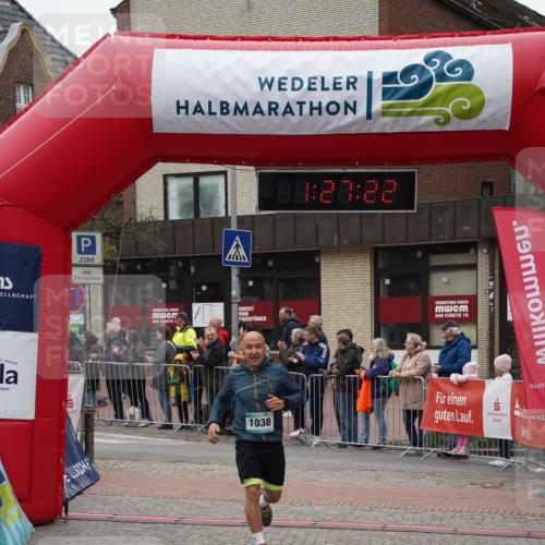 04.05.2025 - 8. Wedeler Halbmarathon Felixshl http://msf.ph/oto/7817143 04.05.2025 11:27:20 Ziel 509, 1038, 1198, 1201 meine-sportfotos.de