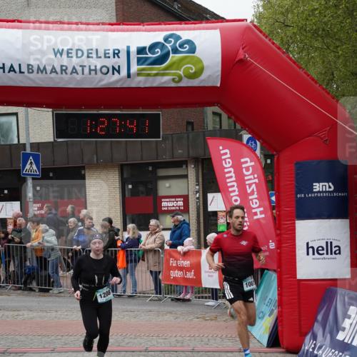 04.05.2025 - 8. Wedeler Halbmarathon Felixshl http://msf.ph/oto/7817191 04.05.2025 11:27:39 Ziel 790, 862, 1081, 1208 meine-sportfotos.de