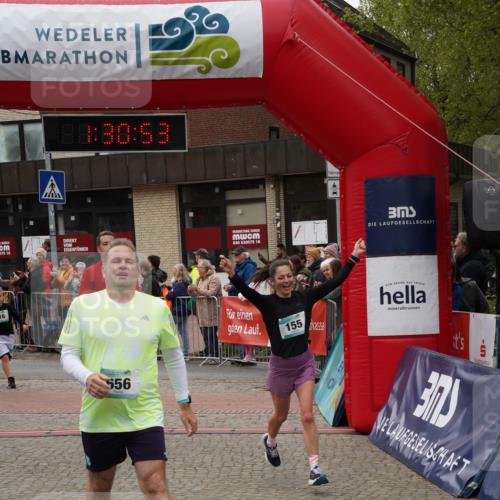 04.05.2025 - 8. Wedeler Halbmarathon Felixshl http://msf.ph/oto/7817526 04.05.2025 11:30:51 Ziel 155, 610, 616, 656, 659, 996 meine-sportfotos.de