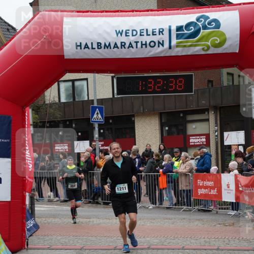 04.05.2025 - 8. Wedeler Halbmarathon Felixshl http://msf.ph/oto/7817677 04.05.2025 11:32:36 Ziel 354, 579, 728, 1211 meine-sportfotos.de