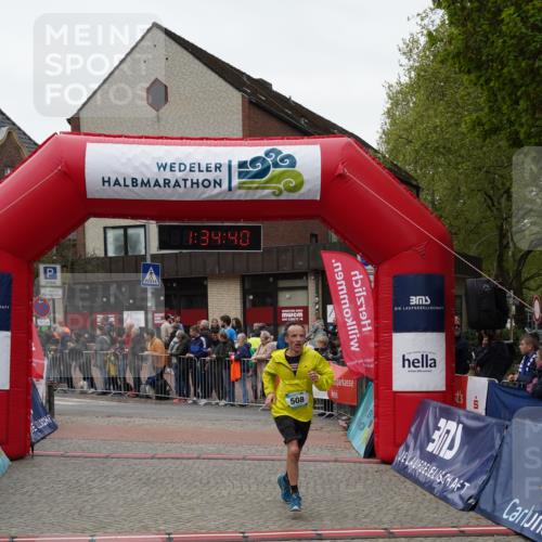04.05.2025 - 8. Wedeler Halbmarathon Felixshl http://msf.ph/oto/7817891 04.05.2025 11:34:38 Ziel 508 meine-sportfotos.de
