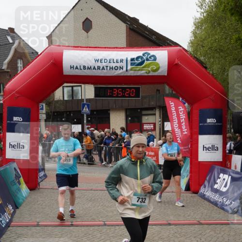 04.05.2025 - 8. Wedeler Halbmarathon Felixshl http://msf.ph/oto/7817966 04.05.2025 11:35:18 Ziel 353, 732, 917, 1029, 1091, 1152 meine-sportfotos.de