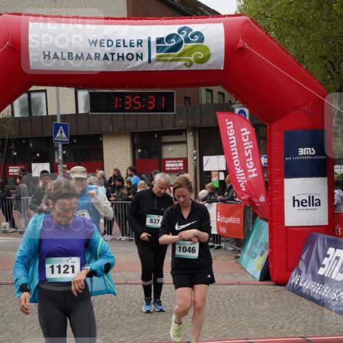 04.05.2025 - 8. Wedeler Halbmarathon Felixshl http://msf.ph/oto/7817990 04.05.2025 11:35:29 Ziel 226, 603, 637, 709, 947, 1046, 1121, 1209 meine-sportfotos.de