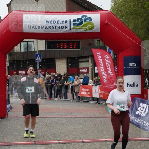 04.05.2025 - 8. Wedeler Halbmarathon Felixshl http://msf.ph/oto/7818079 04.05.2025 11:36:31 Ziel 31, 305, 815 meine-sportfotos.de