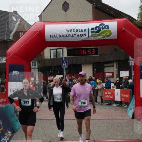 04.05.2025 - 8. Wedeler Halbmarathon Felixshl http://msf.ph/oto/7818115 04.05.2025 11:36:51 Ziel 290, 393, 1020, 1048 meine-sportfotos.de