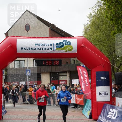 04.05.2025 - 8. Wedeler Halbmarathon Felixshl http://msf.ph/oto/7818296 04.05.2025 11:38:36 Ziel 737, 789, 1146, 1200 meine-sportfotos.de