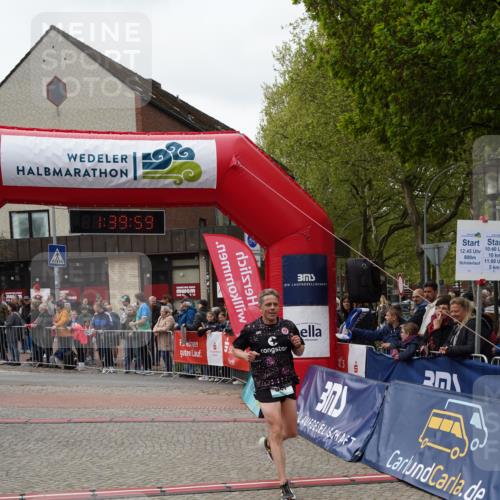 04.05.2025 - 8. Wedeler Halbmarathon Felixshl http://msf.ph/oto/7818412 04.05.2025 11:39:58 Ziel 152, 547 meine-sportfotos.de