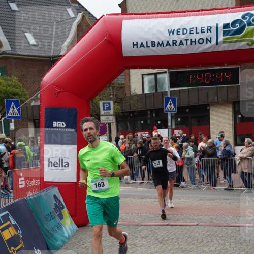 04.05.2025 - 8. Wedeler Halbmarathon Felixshl http://msf.ph/oto/7818479 04.05.2025 11:40:42 Ziel 163, 237, 779 meine-sportfotos.de