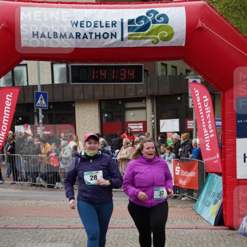 04.05.2025 - 8. Wedeler Halbmarathon Felixshl http://msf.ph/oto/7818545 04.05.2025 11:41:32 Ziel 28, 37, 358, 527, 1171 meine-sportfotos.de