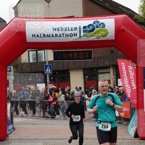 04.05.2025 - 8. Wedeler Halbmarathon Felixshl http://msf.ph/oto/7818671 04.05.2025 11:42:59 Ziel 724 meine-sportfotos.de