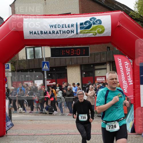 04.05.2025 - 8. Wedeler Halbmarathon Felixshl http://msf.ph/oto/7818673 04.05.2025 11:42:59 Ziel 724 meine-sportfotos.de
