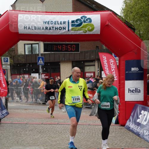 04.05.2025 - 8. Wedeler Halbmarathon Felixshl http://msf.ph/oto/7818750 04.05.2025 11:43:48 Ziel 854, 1155 meine-sportfotos.de