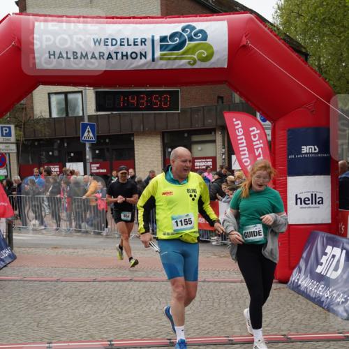 04.05.2025 - 8. Wedeler Halbmarathon Felixshl http://msf.ph/oto/7818751 04.05.2025 11:43:48 Ziel 854, 1155 meine-sportfotos.de