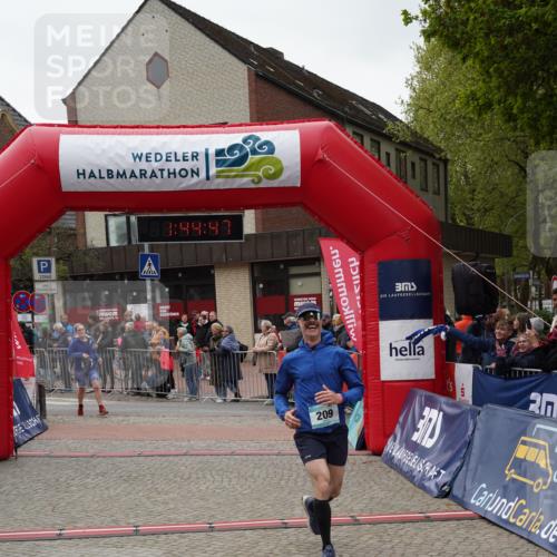 04.05.2025 - 8. Wedeler Halbmarathon Felixshl http://msf.ph/oto/7818833 04.05.2025 11:44:45 Ziel 39, 209 meine-sportfotos.de