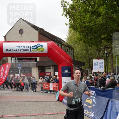 04.05.2025 - 8. Wedeler Halbmarathon Felixshl http://msf.ph/oto/7818873 04.05.2025 11:45:16 Ziel 184 meine-sportfotos.de