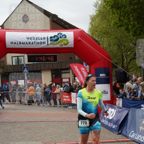 04.05.2025 - 8. Wedeler Halbmarathon Felixshl http://msf.ph/oto/7819010 04.05.2025 11:46:44 Ziel 487, 770, 851, 855, 999 meine-sportfotos.de