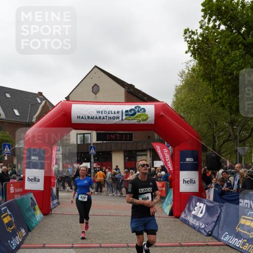 04.05.2025 - 8. Wedeler Halbmarathon Felixshl http://msf.ph/oto/7819047 04.05.2025 11:47:09 Ziel 243, 866, 972 meine-sportfotos.de