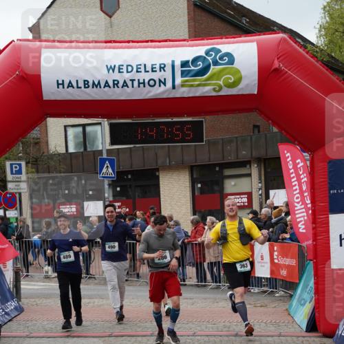 04.05.2025 - 8. Wedeler Halbmarathon Felixshl http://msf.ph/oto/7819103 04.05.2025 11:47:53 Ziel 125, 286, 363, 489, 490, 1187 meine-sportfotos.de