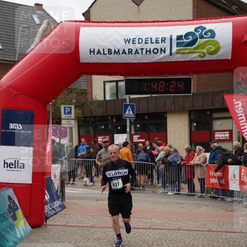 04.05.2025 - 8. Wedeler Halbmarathon Felixshl http://msf.ph/oto/7819141 04.05.2025 11:48:22 Ziel 437, 629 meine-sportfotos.de