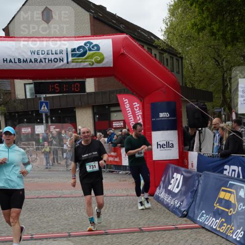 04.05.2025 - 8. Wedeler Halbmarathon Felixshl http://msf.ph/oto/7819840 04.05.2025 11:51:08 Ziel 400, 528, 731 meine-sportfotos.de