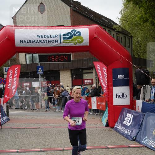 04.05.2025 - 8. Wedeler Halbmarathon Felixshl http://msf.ph/oto/7819902 04.05.2025 11:52:02 Ziel 107 meine-sportfotos.de