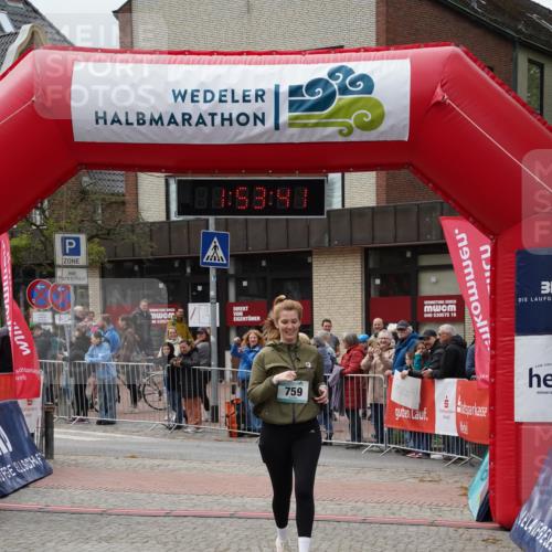 04.05.2025 - 8. Wedeler Halbmarathon Felixshl http://msf.ph/oto/7820003 04.05.2025 11:53:39 Ziel 759 meine-sportfotos.de