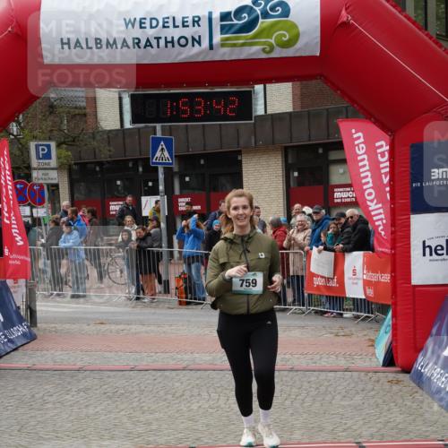 04.05.2025 - 8. Wedeler Halbmarathon Felixshl http://msf.ph/oto/7820007 04.05.2025 11:53:40 Ziel 759 meine-sportfotos.de