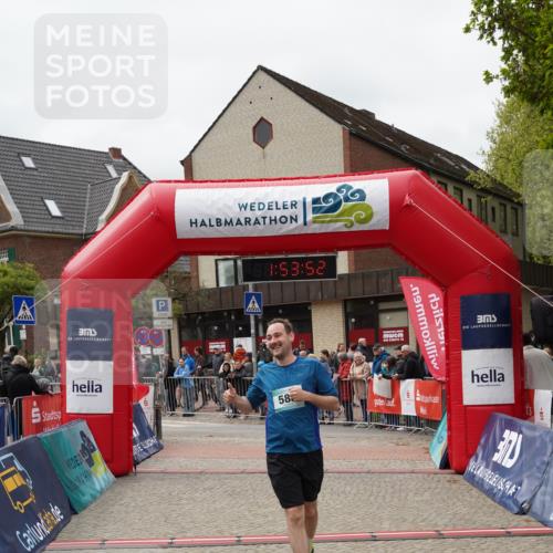 04.05.2025 - 8. Wedeler Halbmarathon Felixshl http://msf.ph/oto/7820023 04.05.2025 11:53:50 Ziel 585 meine-sportfotos.de