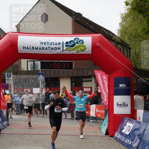 04.05.2025 - 8. Wedeler Halbmarathon Felixshl http://msf.ph/oto/7820338 04.05.2025 11:56:35 Ziel 723, 951, 994, 1056, 1129 meine-sportfotos.de