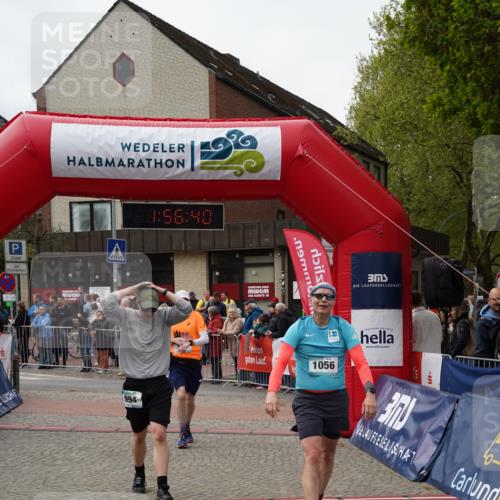 04.05.2025 - 8. Wedeler Halbmarathon Felixshl http://msf.ph/oto/7820383 04.05.2025 11:56:38 Ziel 723, 951, 994, 1056 meine-sportfotos.de