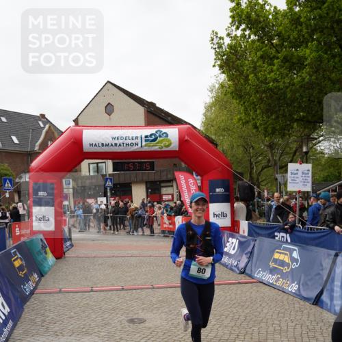 04.05.2025 - 8. Wedeler Halbmarathon Felixshl http://msf.ph/oto/7821140 04.05.2025 11:57:13 Ziel 80, 306 meine-sportfotos.de