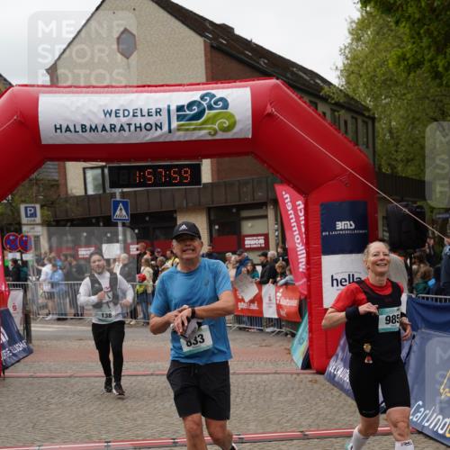 04.05.2025 - 8. Wedeler Halbmarathon Felixshl http://msf.ph/oto/7822151 04.05.2025 11:57:57 Ziel 138, 432, 833, 985 meine-sportfotos.de