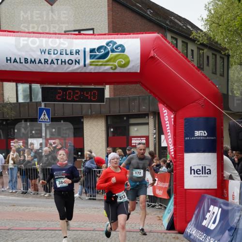 04.05.2025 - 8. Wedeler Halbmarathon Felixshl http://msf.ph/oto/7825768 04.05.2025 12:02:38 Ziel 172, 313, 384 meine-sportfotos.de