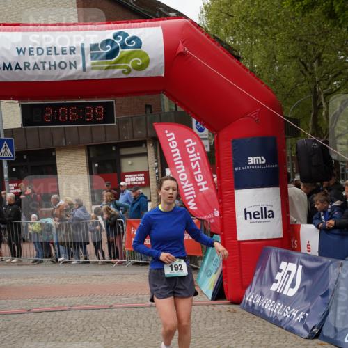 04.05.2025 - 8. Wedeler Halbmarathon Felixshl http://msf.ph/oto/7828527 04.05.2025 12:06:37 Ziel 192, 195, 198, 548, 554 meine-sportfotos.de