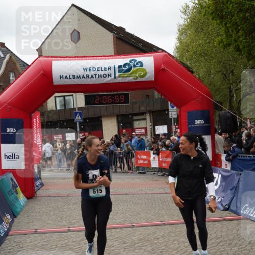 04.05.2025 - 8. Wedeler Halbmarathon Felixshl http://msf.ph/oto/7828855 04.05.2025 12:06:57 Ziel 515, 976 meine-sportfotos.de