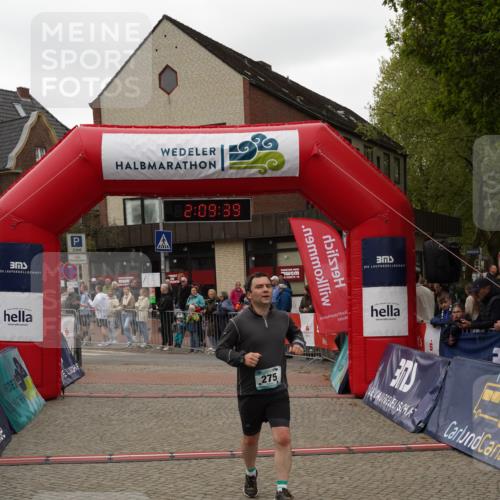 04.05.2025 - 8. Wedeler Halbmarathon Felixshl http://msf.ph/oto/7830194 04.05.2025 12:09:37 Ziel 275 meine-sportfotos.de