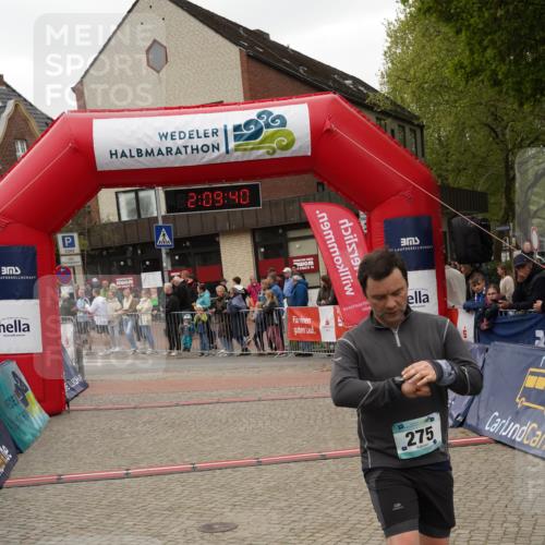 04.05.2025 - 8. Wedeler Halbmarathon Felixshl http://msf.ph/oto/7830245 04.05.2025 12:09:38 Ziel 275 meine-sportfotos.de