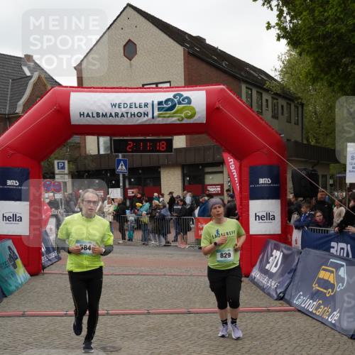04.05.2025 - 8. Wedeler Halbmarathon Felixshl http://msf.ph/oto/7831137 04.05.2025 12:11:15 Ziel 433, 584, 829 meine-sportfotos.de