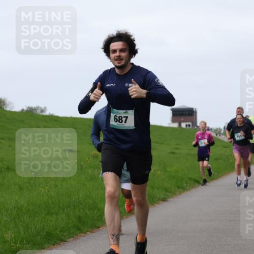 04.05.2025 - 8. Wedeler Halbmarathon Yannick Fuchs http://msf.ph/oto/7831662 04.05.2025 11:20:33 Laufen 687, 155 meine-sportfotos.de