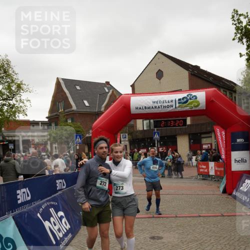 04.05.2025 - 8. Wedeler Halbmarathon Felixshl http://msf.ph/oto/7832031 04.05.2025 12:13:18 Ziel 273, 415 meine-sportfotos.de