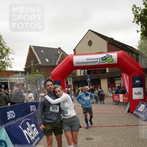 04.05.2025 - 8. Wedeler Halbmarathon Felixshl http://msf.ph/oto/7832063 04.05.2025 12:13:19 Ziel 273, 415 meine-sportfotos.de
