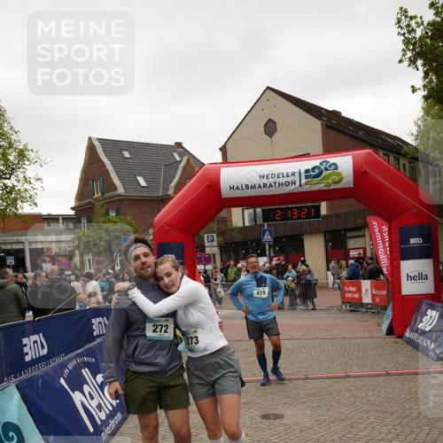 04.05.2025 - 8. Wedeler Halbmarathon Felixshl http://msf.ph/oto/7832075 04.05.2025 12:13:19 Ziel 273, 415 meine-sportfotos.de