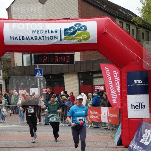 04.05.2025 - 8. Wedeler Halbmarathon Felixshl http://msf.ph/oto/7832167 04.05.2025 12:13:41 Ziel 404, 405, 409 meine-sportfotos.de