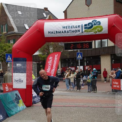 04.05.2025 - 8. Wedeler Halbmarathon Felixshl http://msf.ph/oto/7833571 04.05.2025 12:16:34 Ziel 1163 meine-sportfotos.de