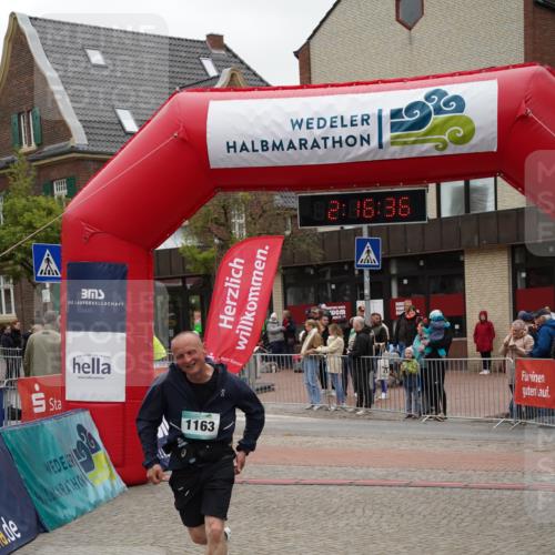 04.05.2025 - 8. Wedeler Halbmarathon Felixshl http://msf.ph/oto/7833584 04.05.2025 12:16:34 Ziel 1163 meine-sportfotos.de