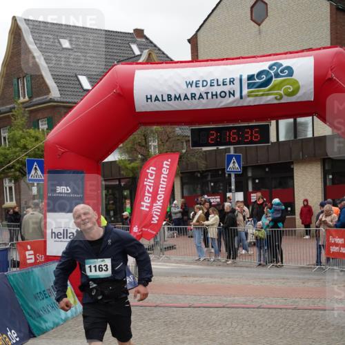 04.05.2025 - 8. Wedeler Halbmarathon Felixshl http://msf.ph/oto/7833604 04.05.2025 12:16:34 Ziel 1163 meine-sportfotos.de